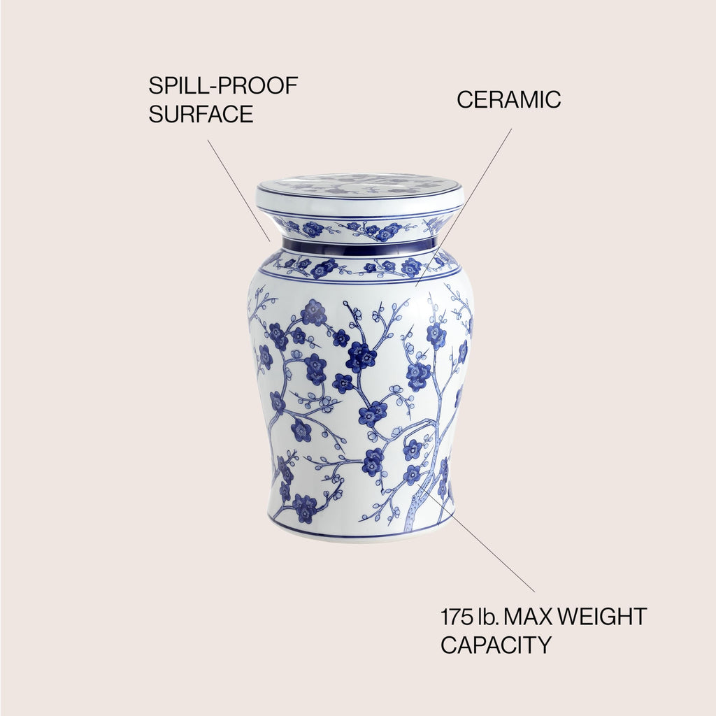 Ceramic Garden Stool Side Table N39170