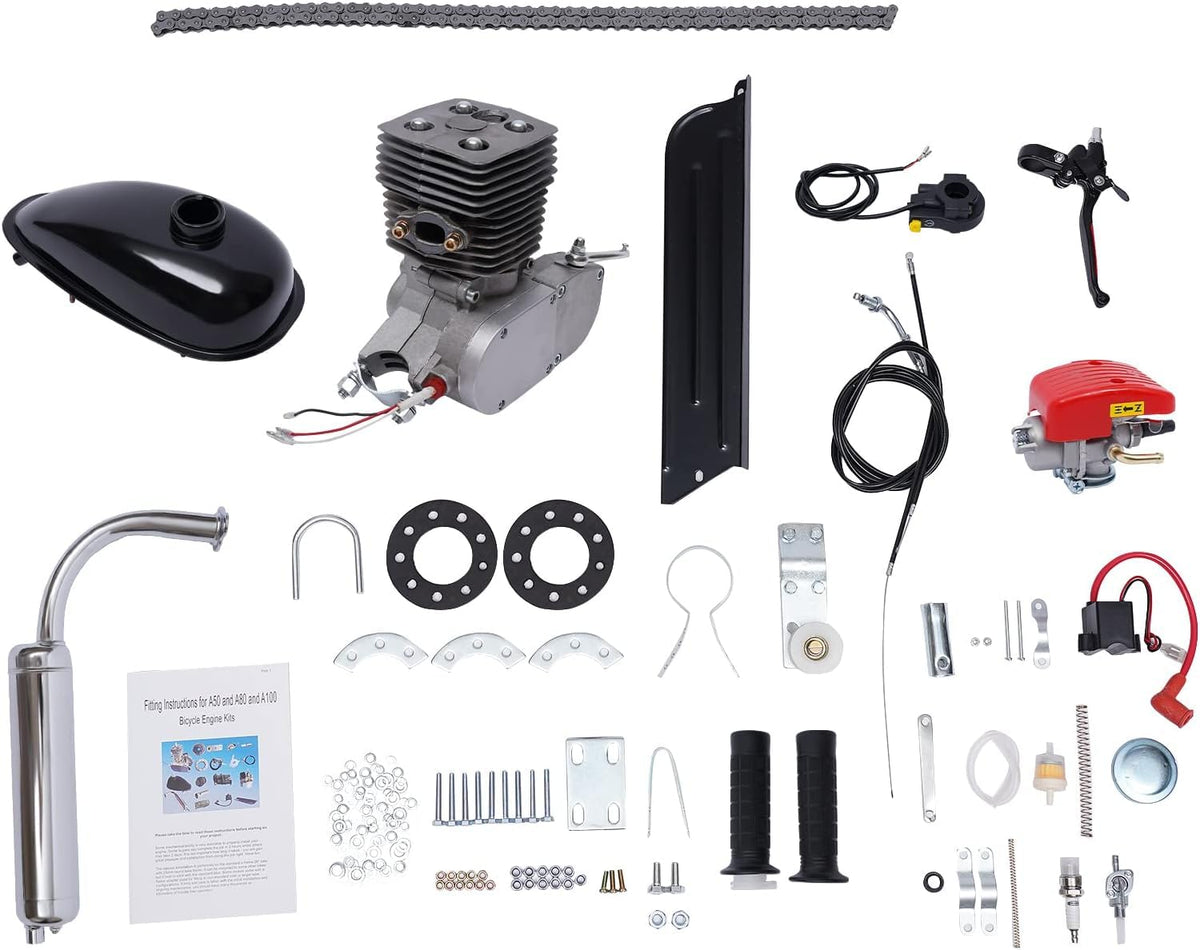 100cc 2-Stroke Bicycle Engine Kit with 36-Tooth Sprocket F305