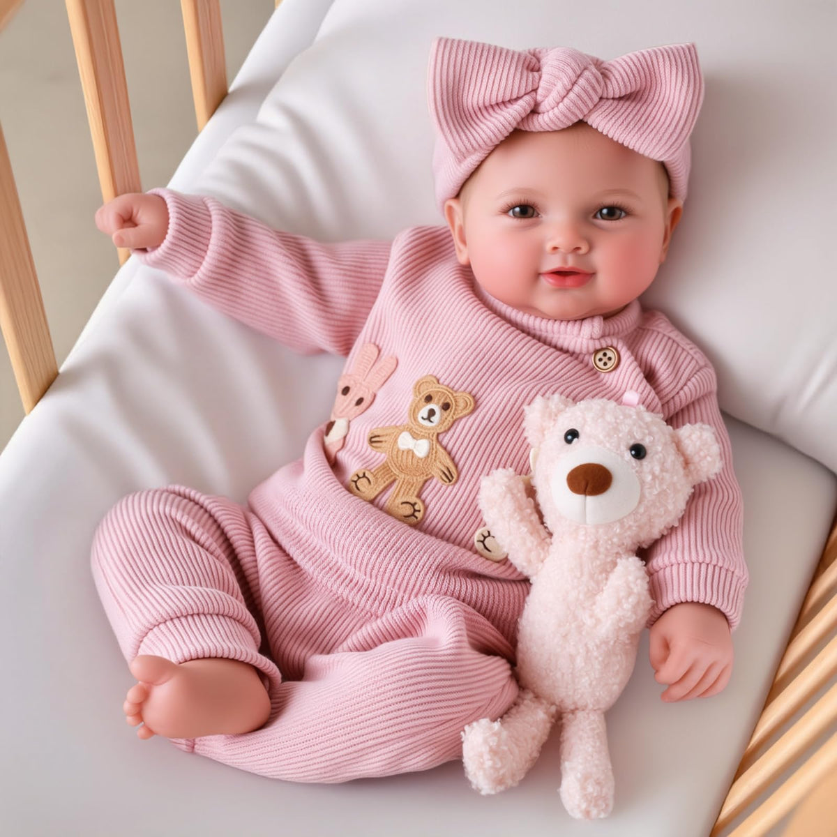 20 Inch Realistic Baby Dolls with Accessories Q15610