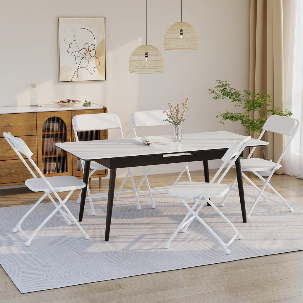 10 Pack Folding Chairs with Steel Frame Q129477