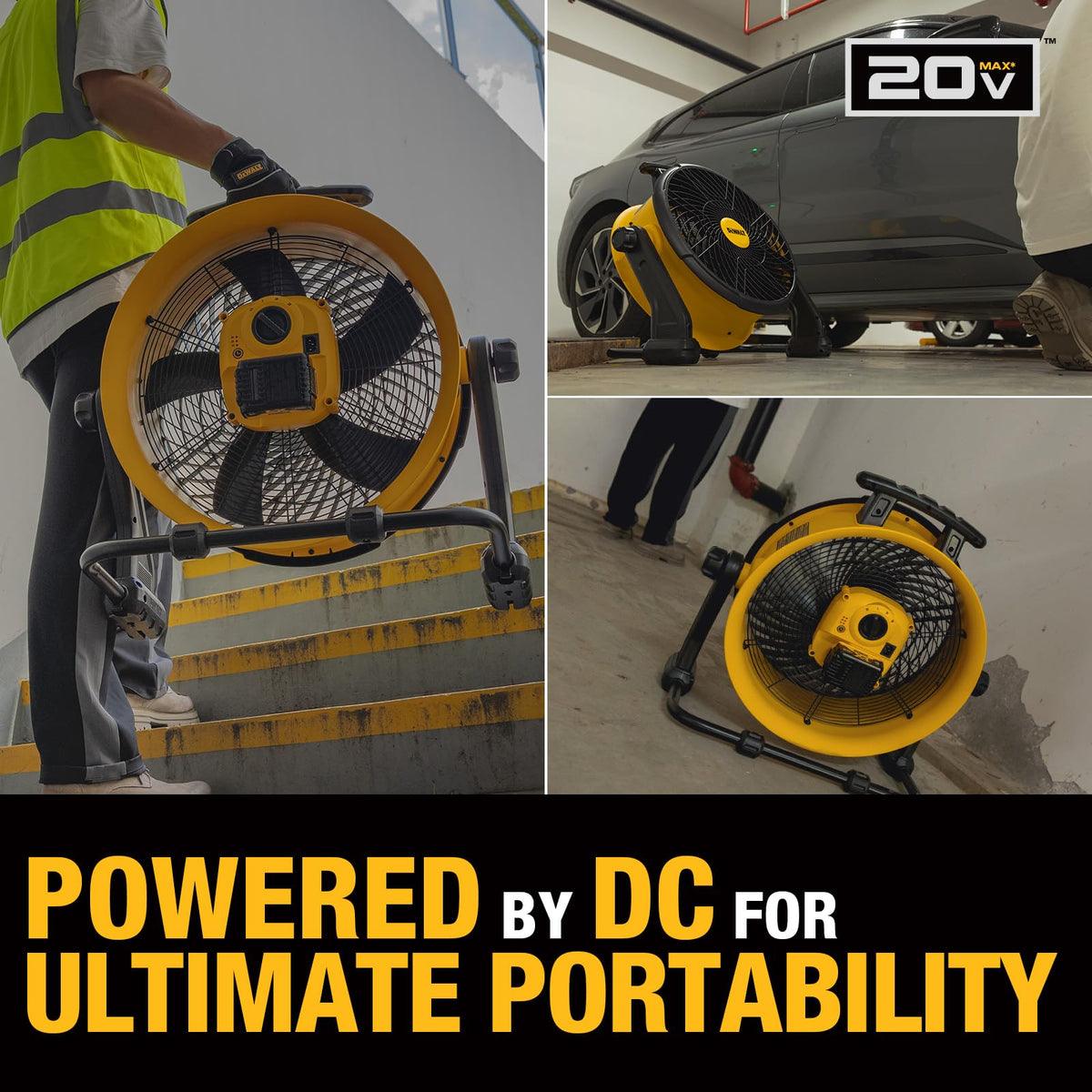 High-Velocity Floor Fan J9773