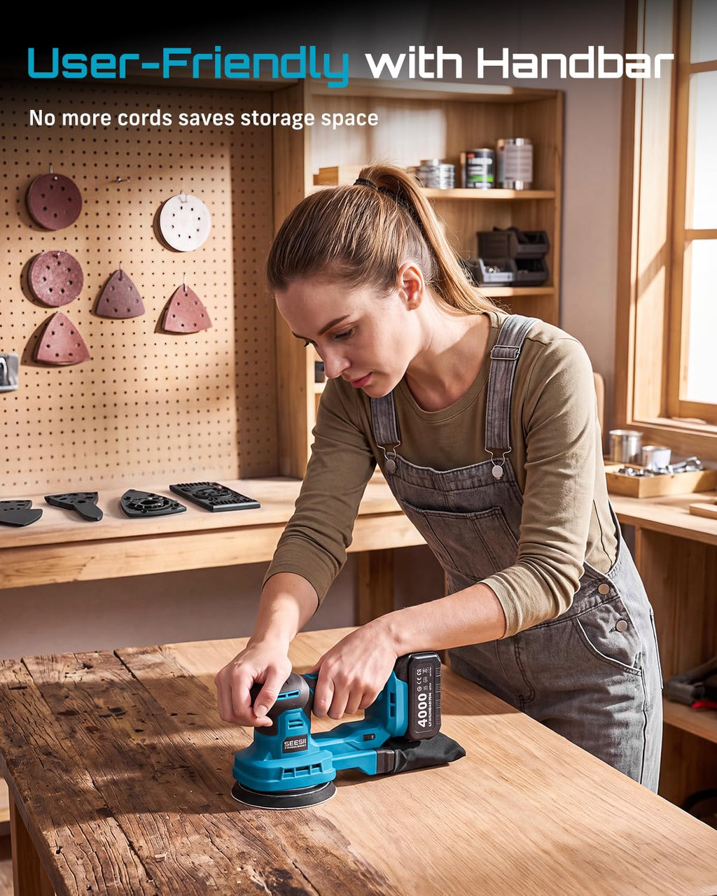6 Speed Cordless Random Orbit Sander O3503