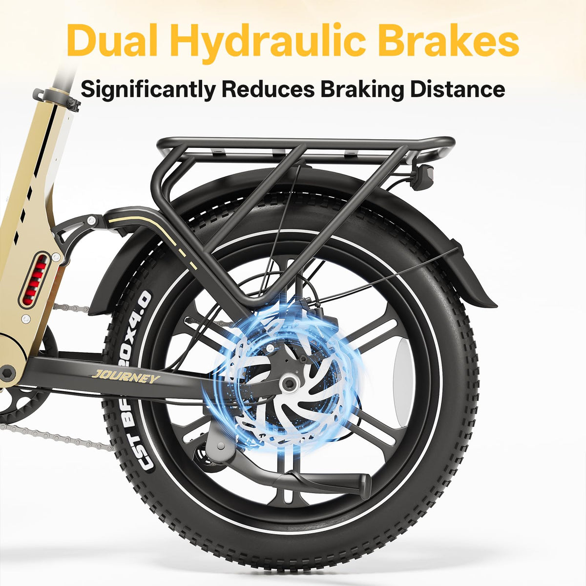 Foldable 7-Speed 20"×4 Fat Tire Electric Bike C5328
