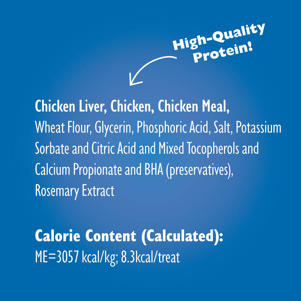Chicken Liver Flavor Soft Training Dog Treats 20oz 3-Pack B78439