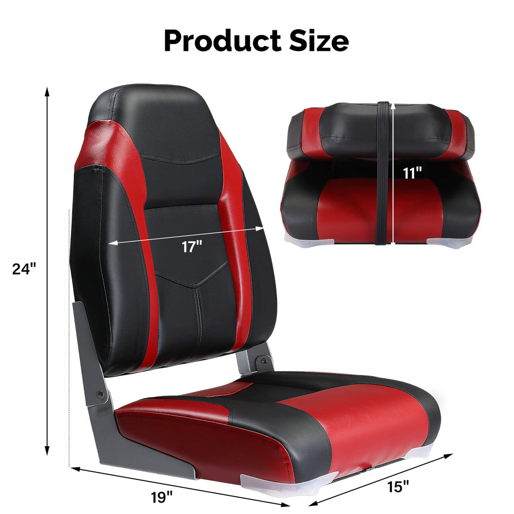 Folding Waterproof Boat Seats 2 Packs Y426