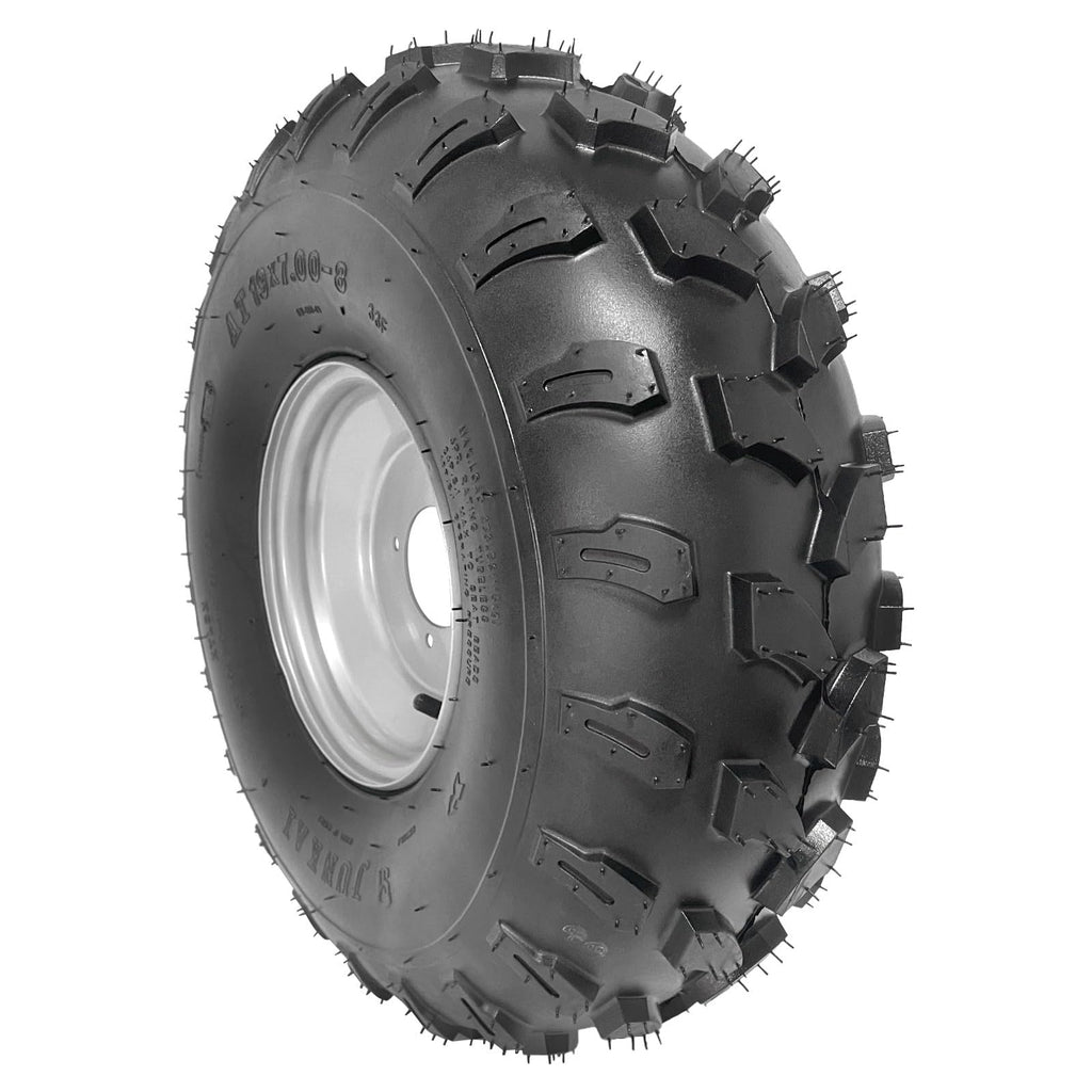 19x7-8 ATV UTV Off-Road Tire and Wheel with 8-Inch 4-Hole Rim X590952