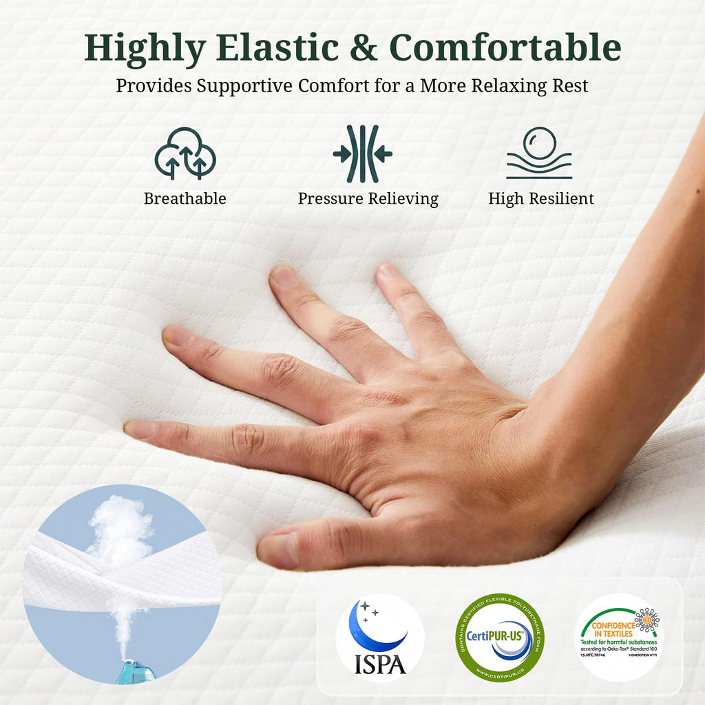 3 Inch Twin Tri-Fold Memory Foam Mattress G72683