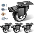 3 Inch Swivel Casters Set of 4 with Brake K49176