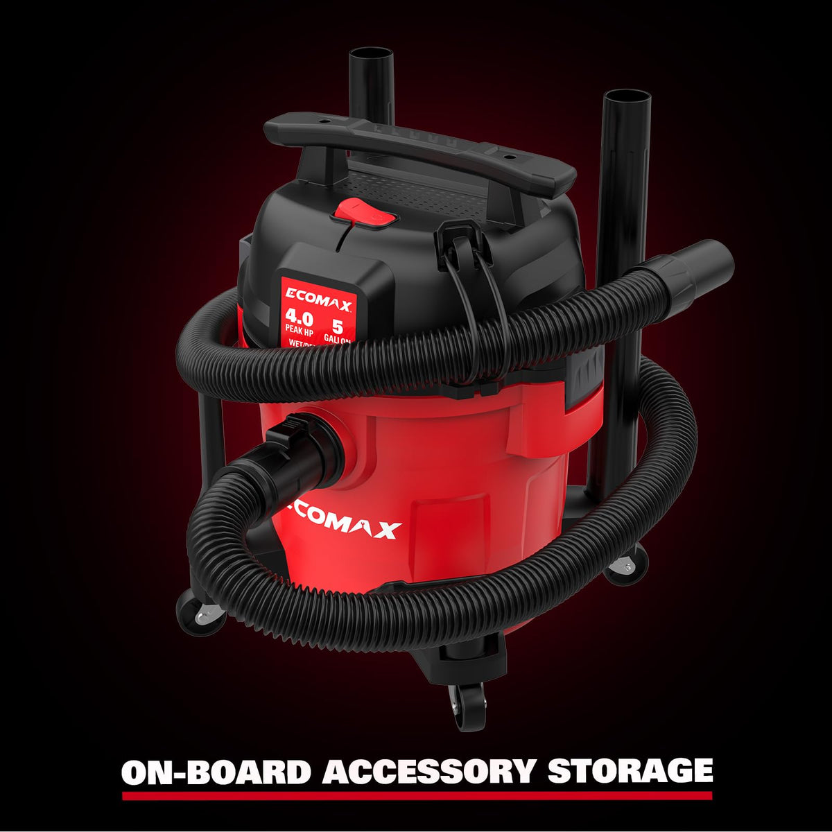 Ultra Quiet Wet and Dry 5 Gallon 4 HP Shop Vacuum L347