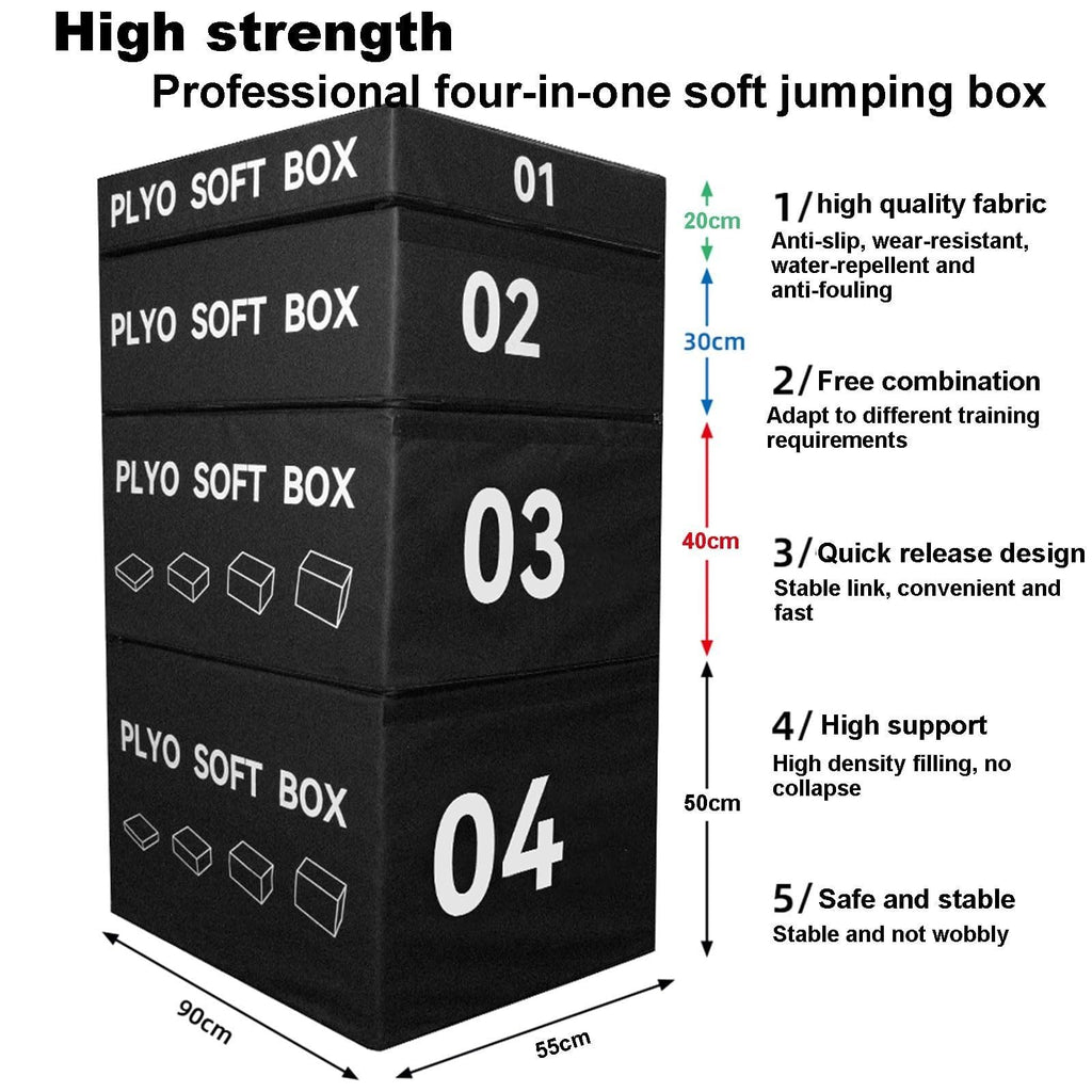 4-in-1 Foam Plyo Box G408416
