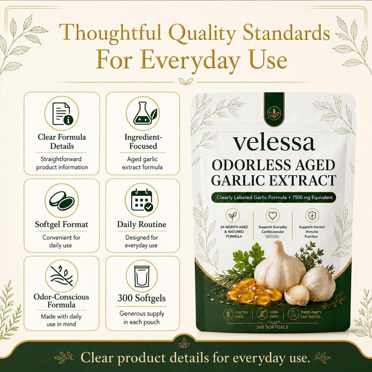 Odorless Aged Garlic Extract O791642