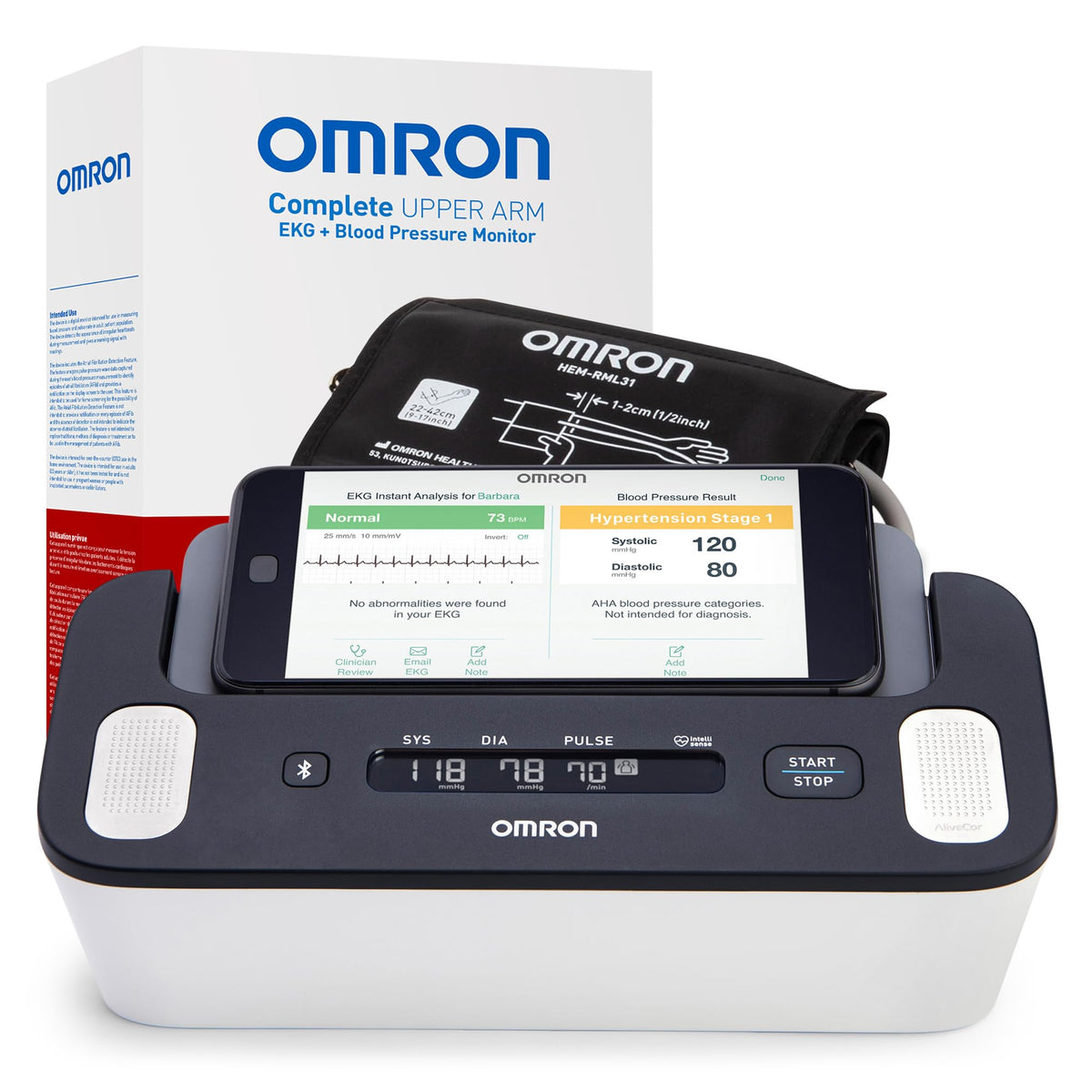 Blood Pressure Monitor + EKG K915