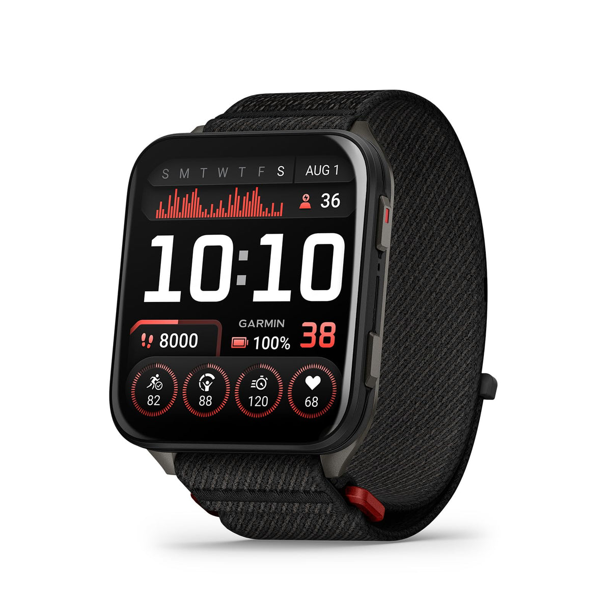 Black 51mm Smartwatch N212