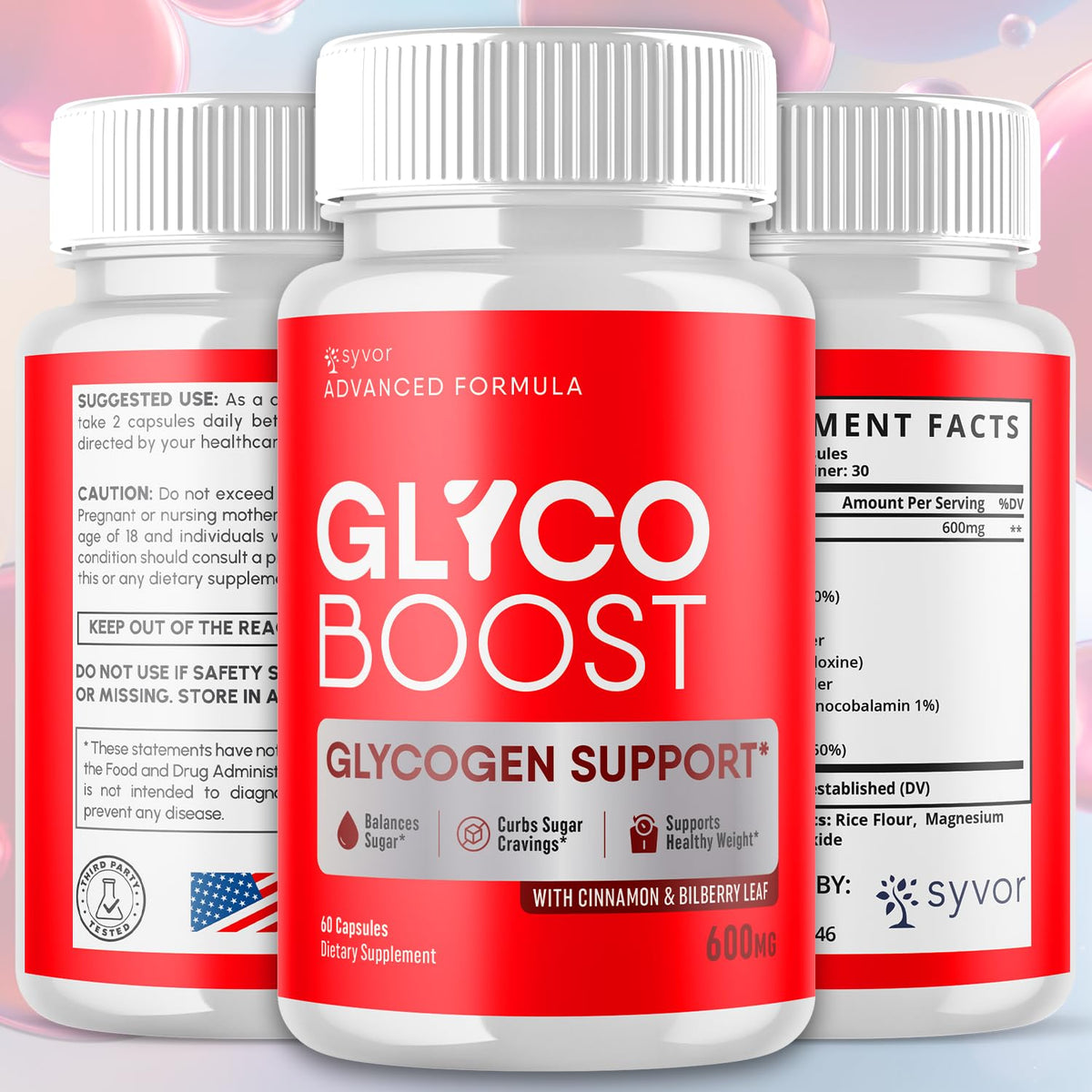5 Pack 300 Capsules Y58743