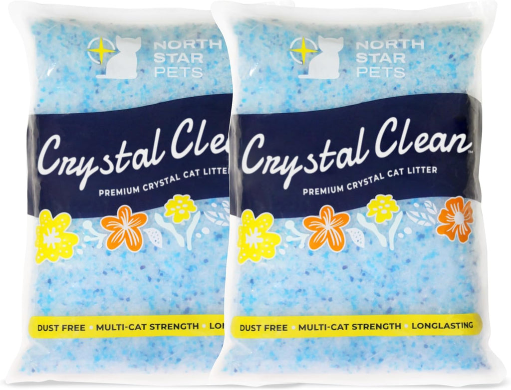 Fresh Scent Crystal Cat Litter with Odor Control, 2X4.3 Lb Bags P6969