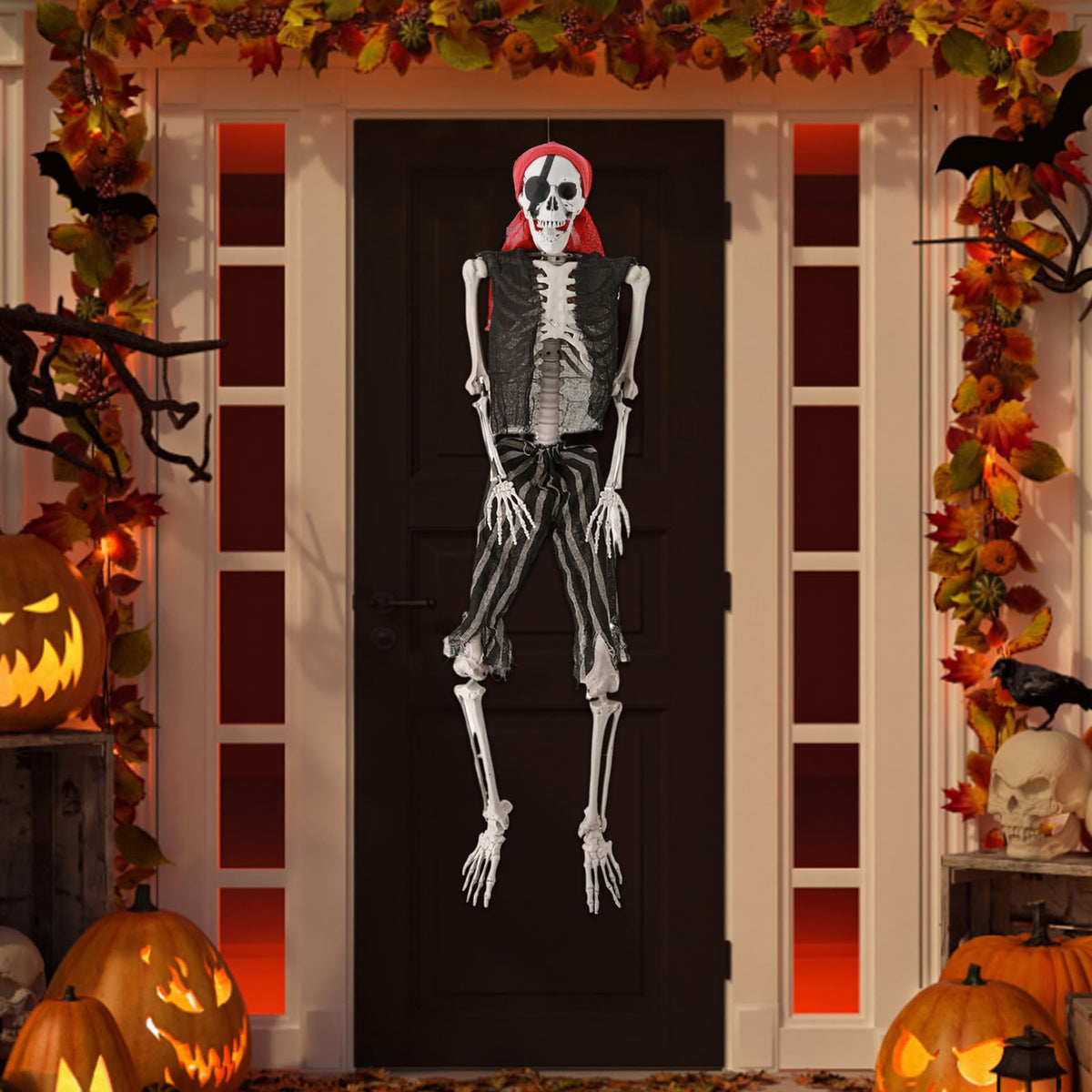Life Size Skeleton with Joints L86696