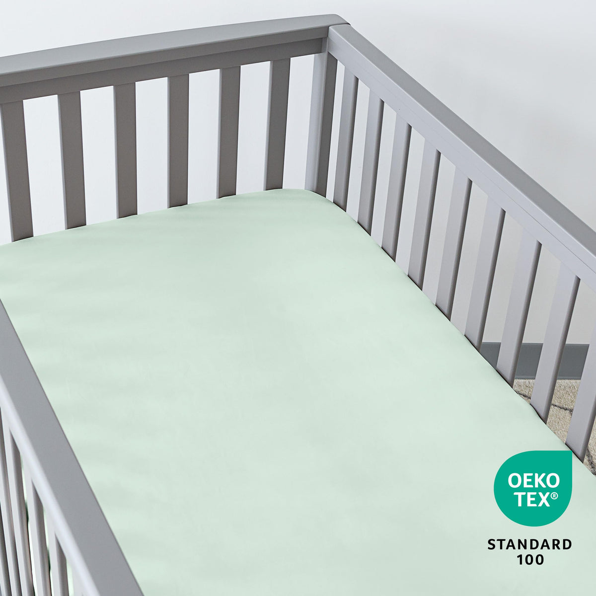 3-Pack Ultra-Soft Microfiber Fitted Crib Sheet V224237