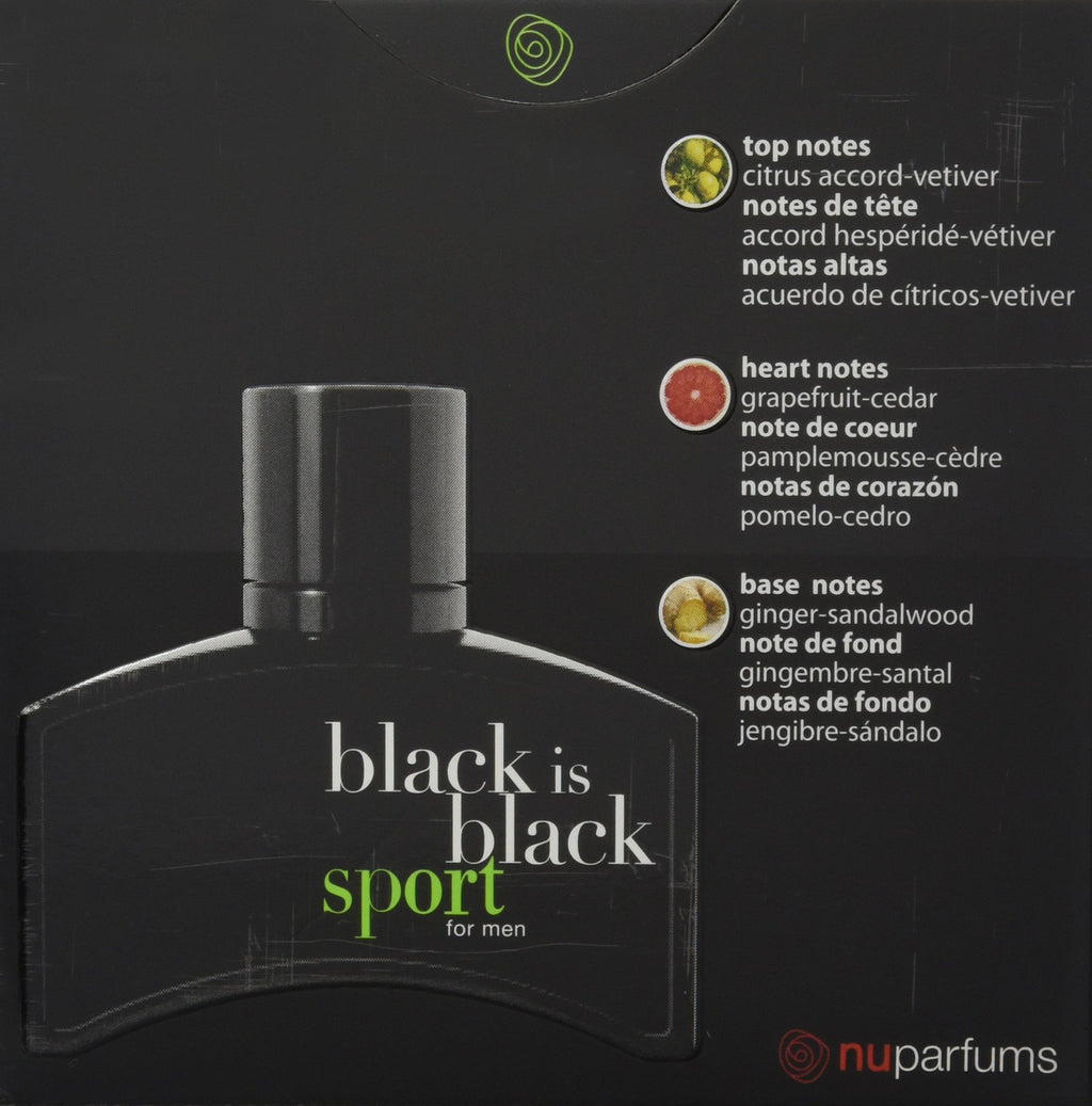 Black Eau de Toilette Spray for Men, 3.4 Ounce K302909