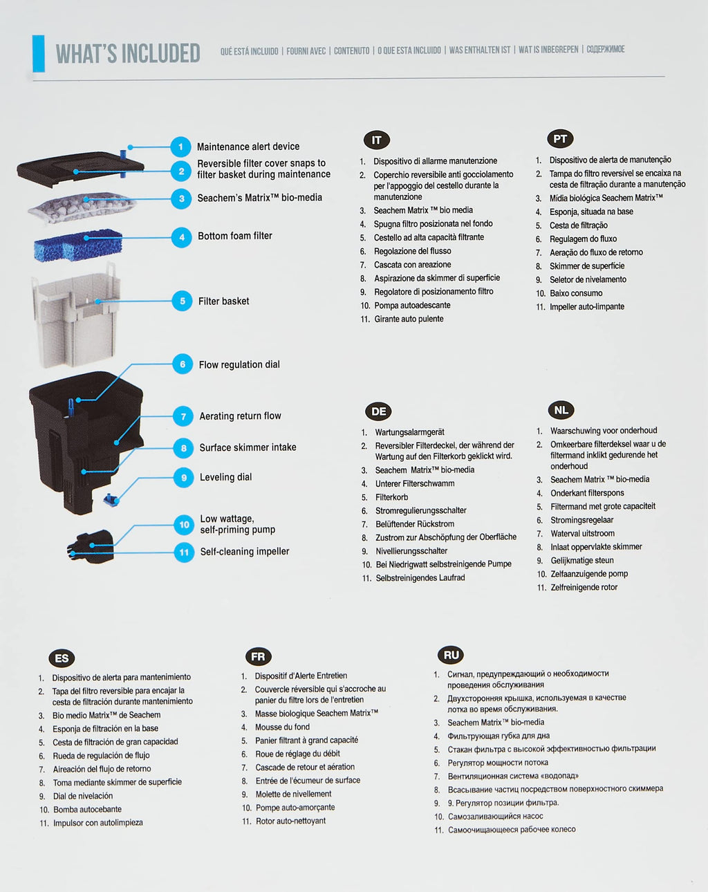 Tidal Filter 35 gal. R85500