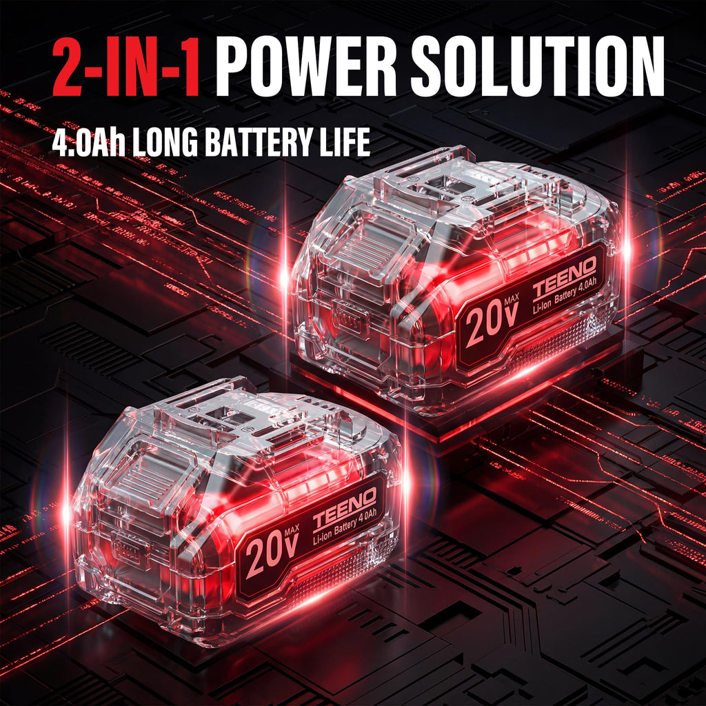 Cordless Brushless 9-in-1 Power Tool Combo Kit F9225