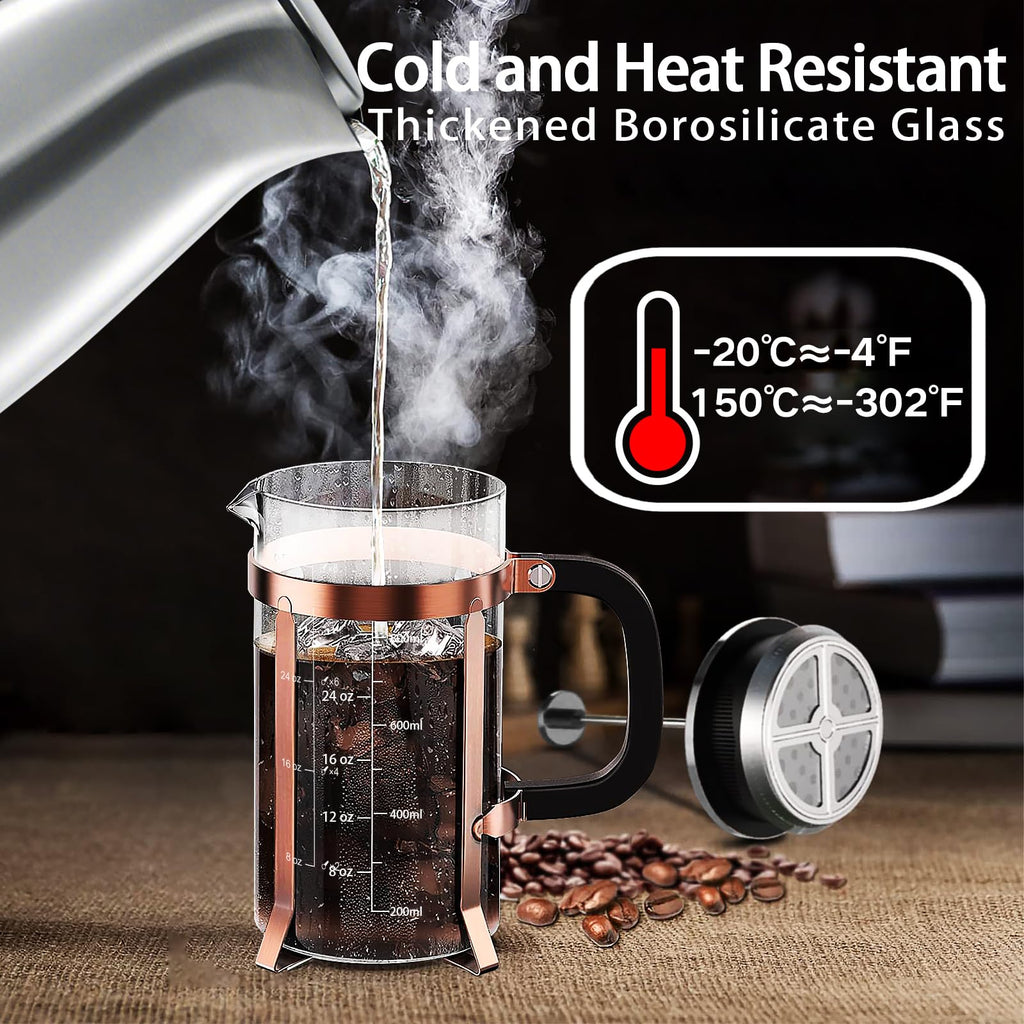 34 oz French Press Replacement Glass Beaker U883