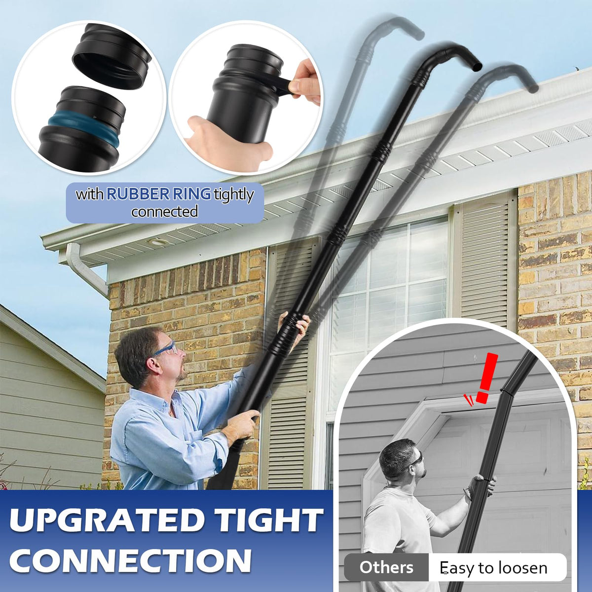 Universal Gutter Cleaning Tools for Leaf Blowers I7549