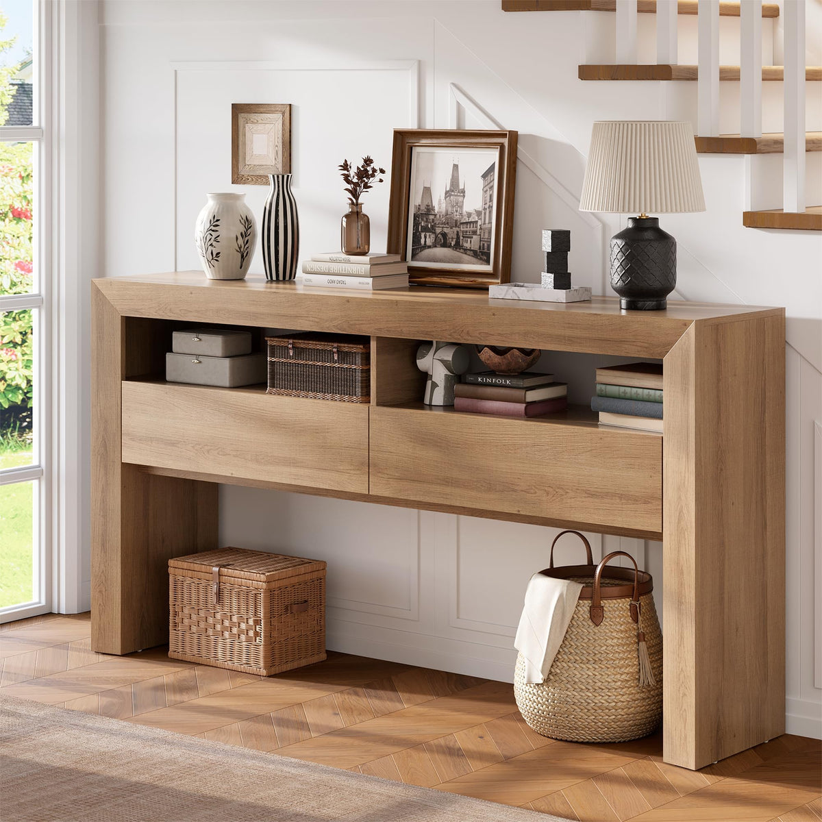 63" Console Table with 2 Drawers I2694