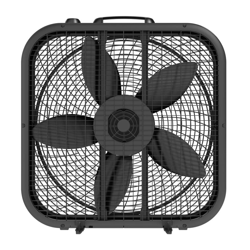 20" Black Box Fan, 3 Speeds D413185