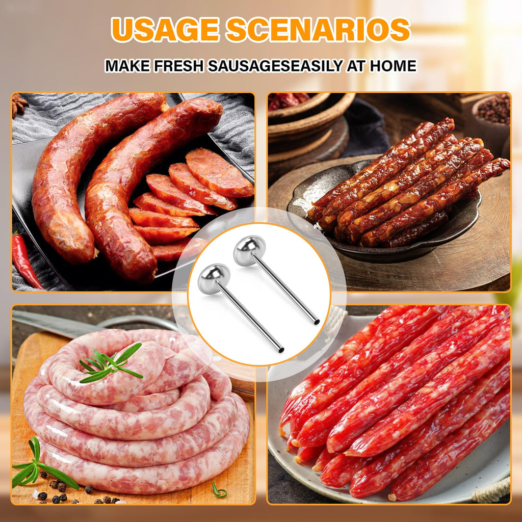 2 Pack 10mm Sausage Stuffer Tubes Q9162