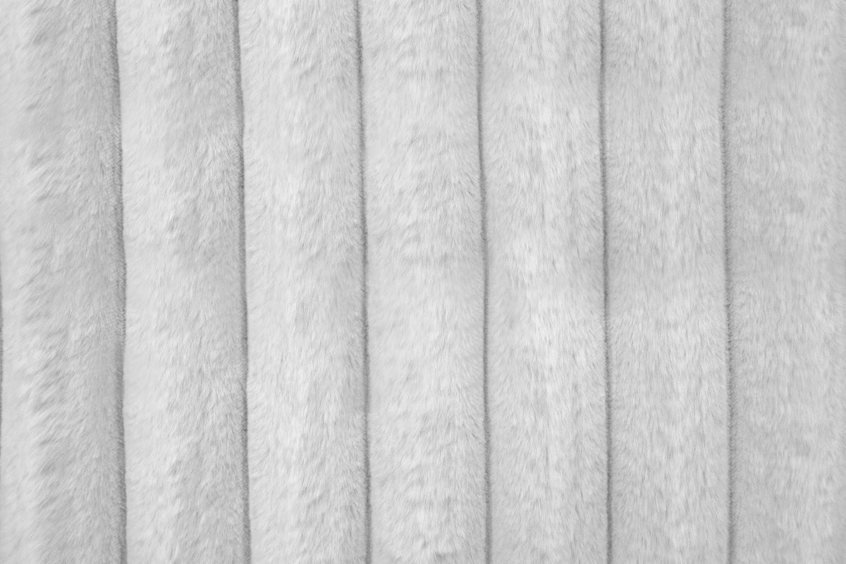 Light Gray Corduroy Manual Motion Loveseat N98502