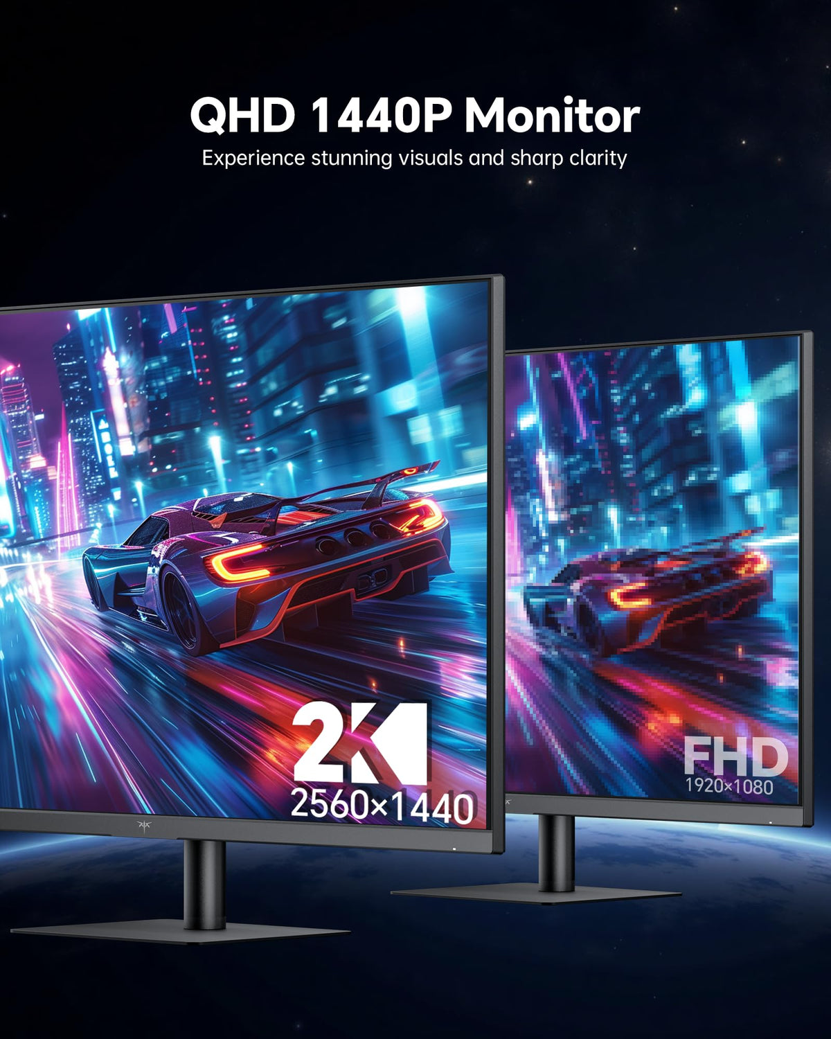 32 Inch 2K IPS 1440p Monitor with HDR10 D373092