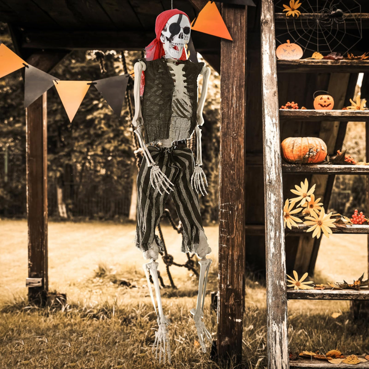 Life Size Skeleton with Joints L86696