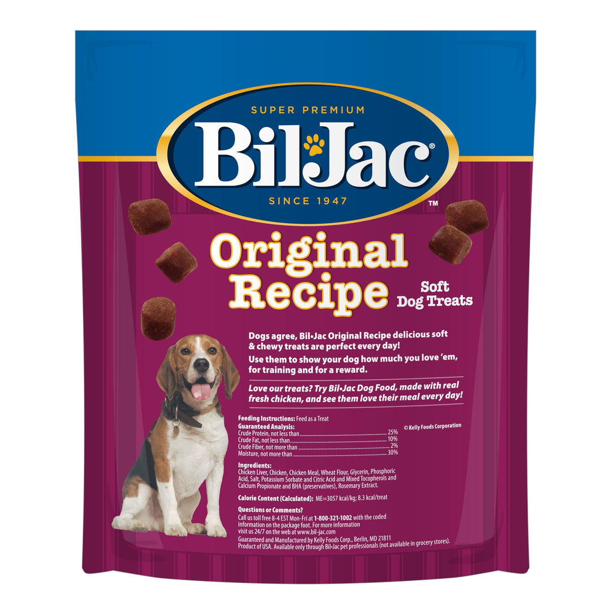 Chicken Liver Flavor Soft Training Dog Treats 20oz 3-Pack B78439