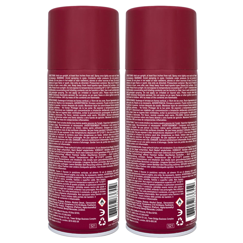 Nail Enamel Dryer Finishing Spray 2-Pack 7.5 fl oz B8717