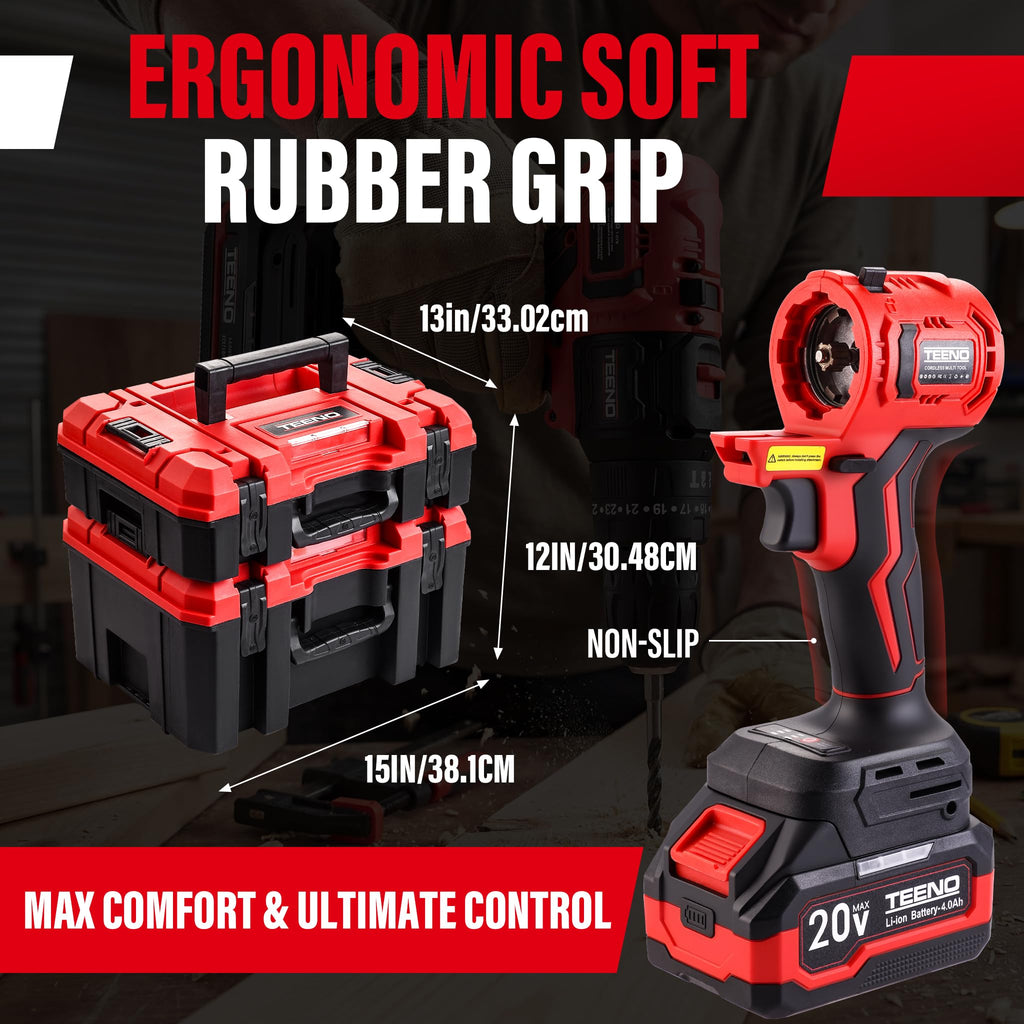 Cordless Brushless 9-in-1 Power Tool Combo Kit F9225