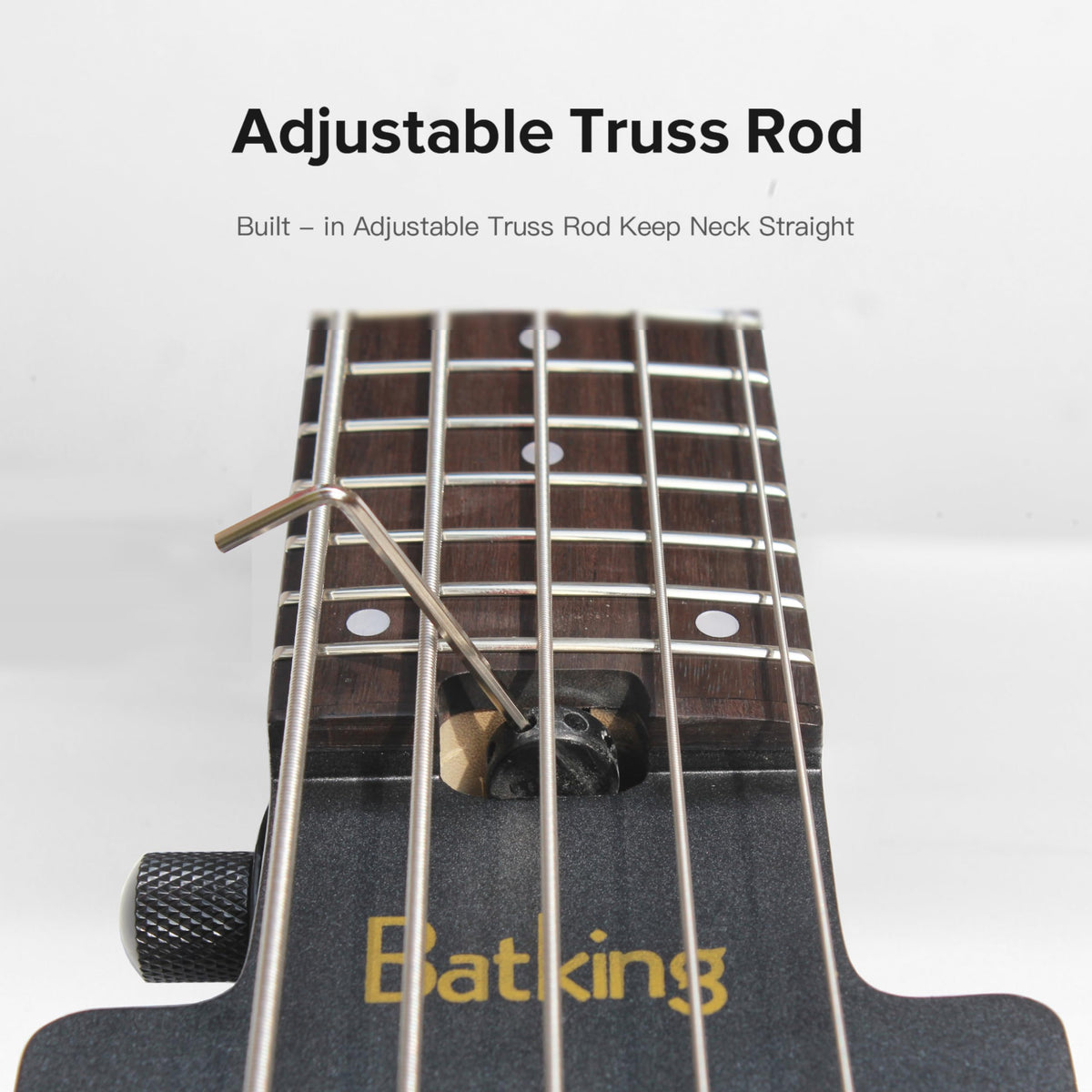 5 Strings Electric Headless Bass Guitar U202754