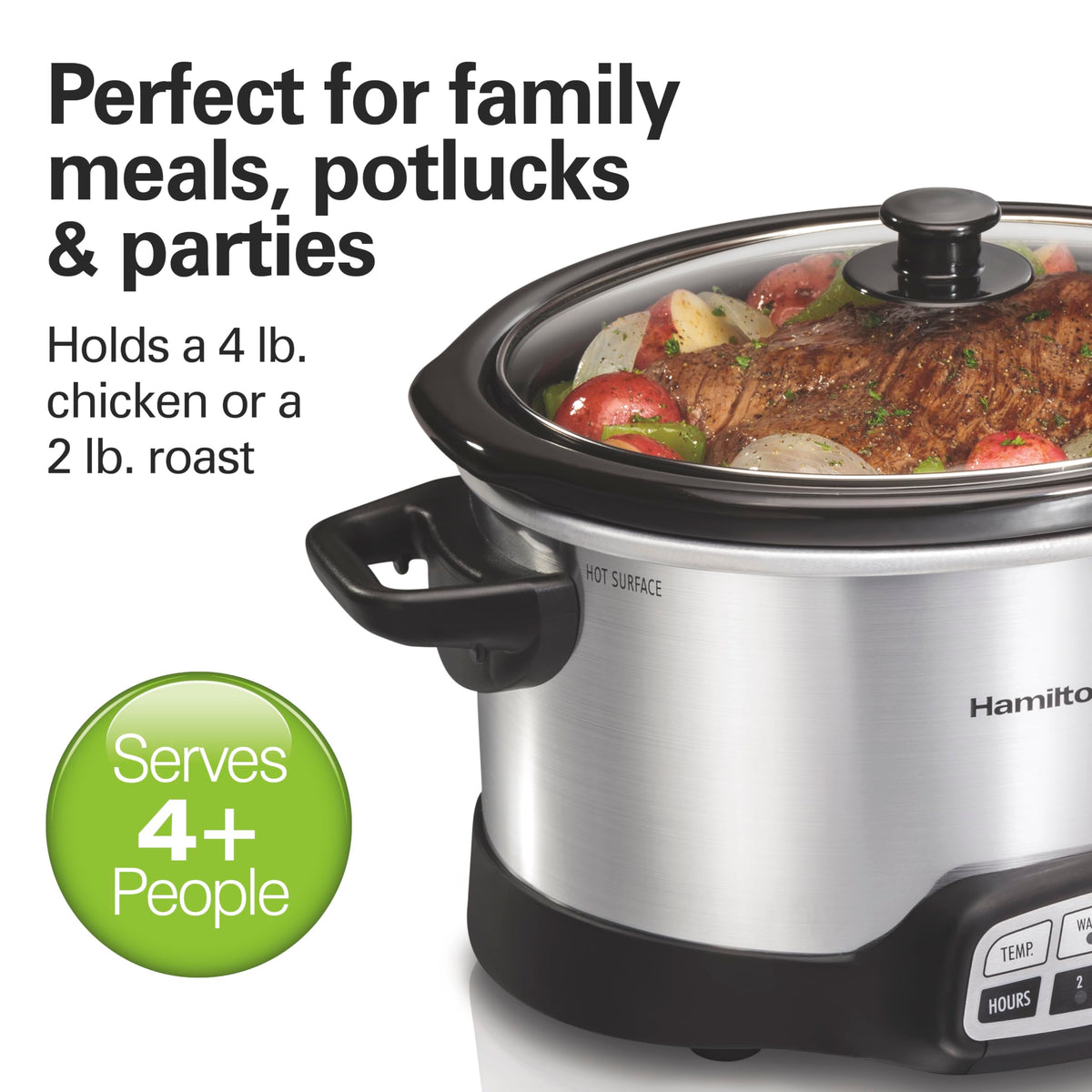 Programmable 4 Quart Slow Cooker V265