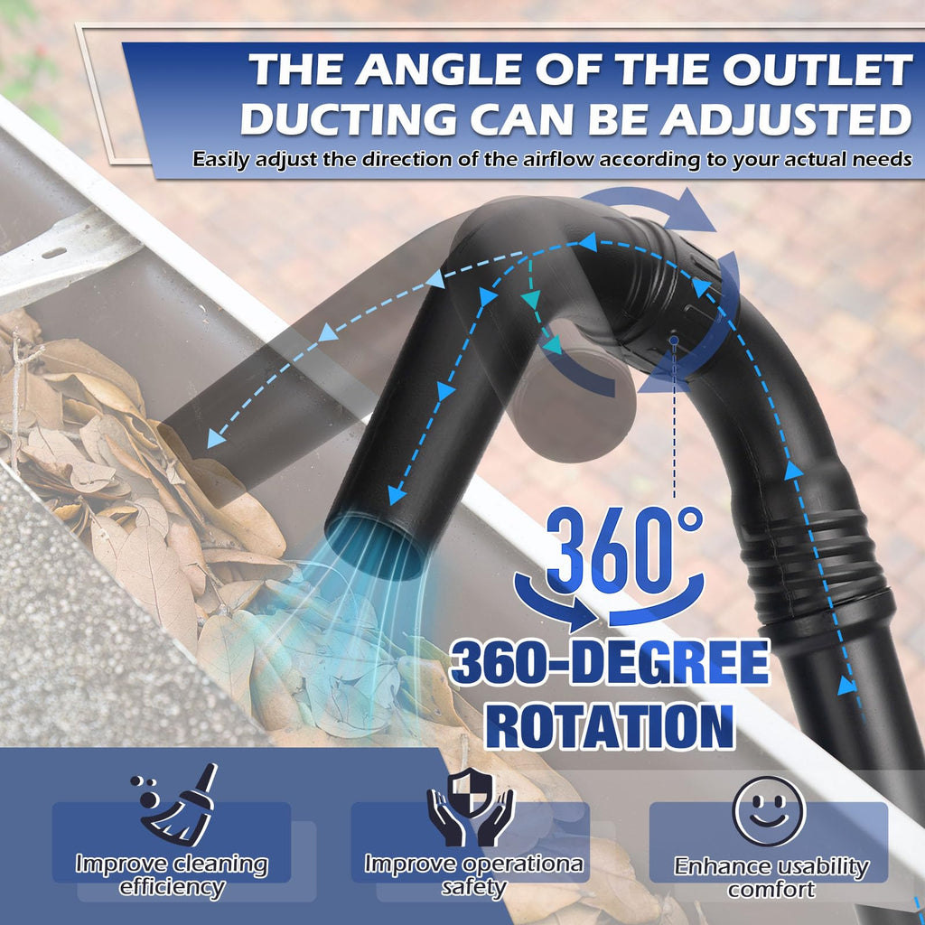 Universal Gutter Cleaning Tools for Leaf Blowers I7549
