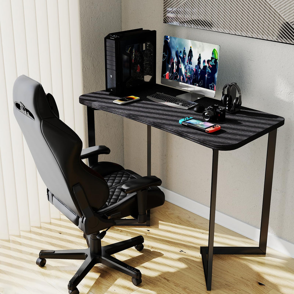 40 Inch Black Computer Desk D16724