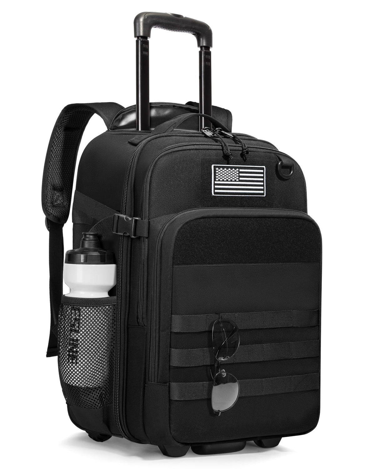 17 Inch Rolling Tactical Laptop Backpack with Wheels M12016