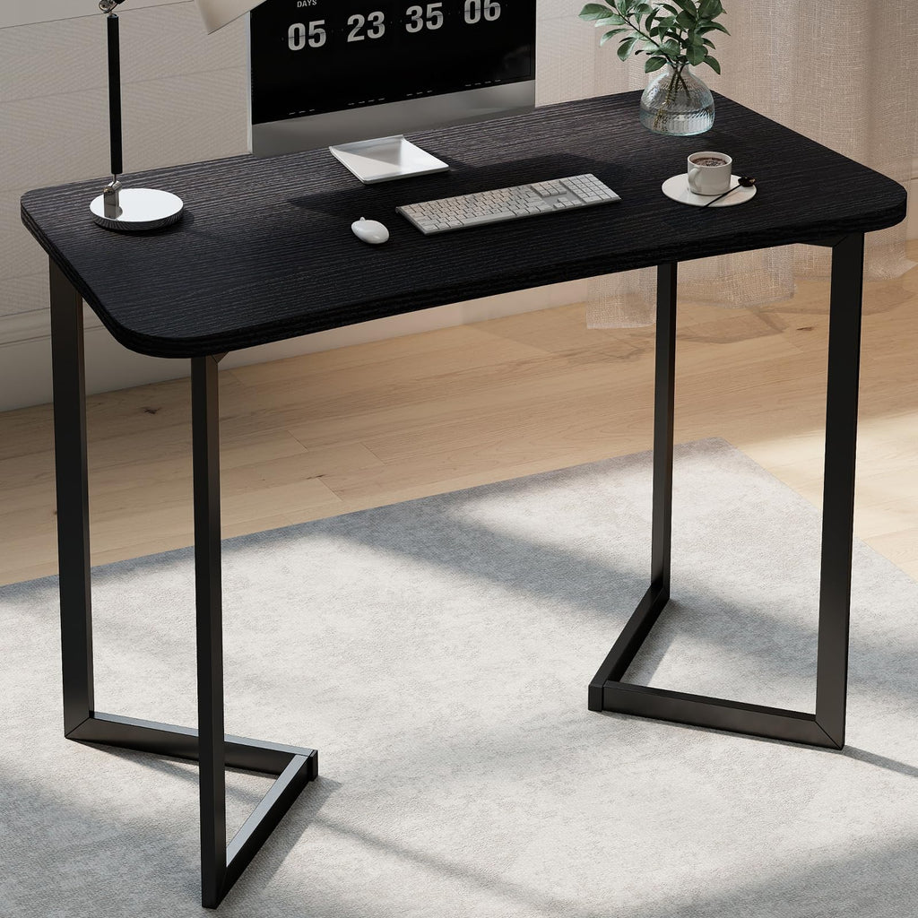 40 Inch Black Computer Desk D16724