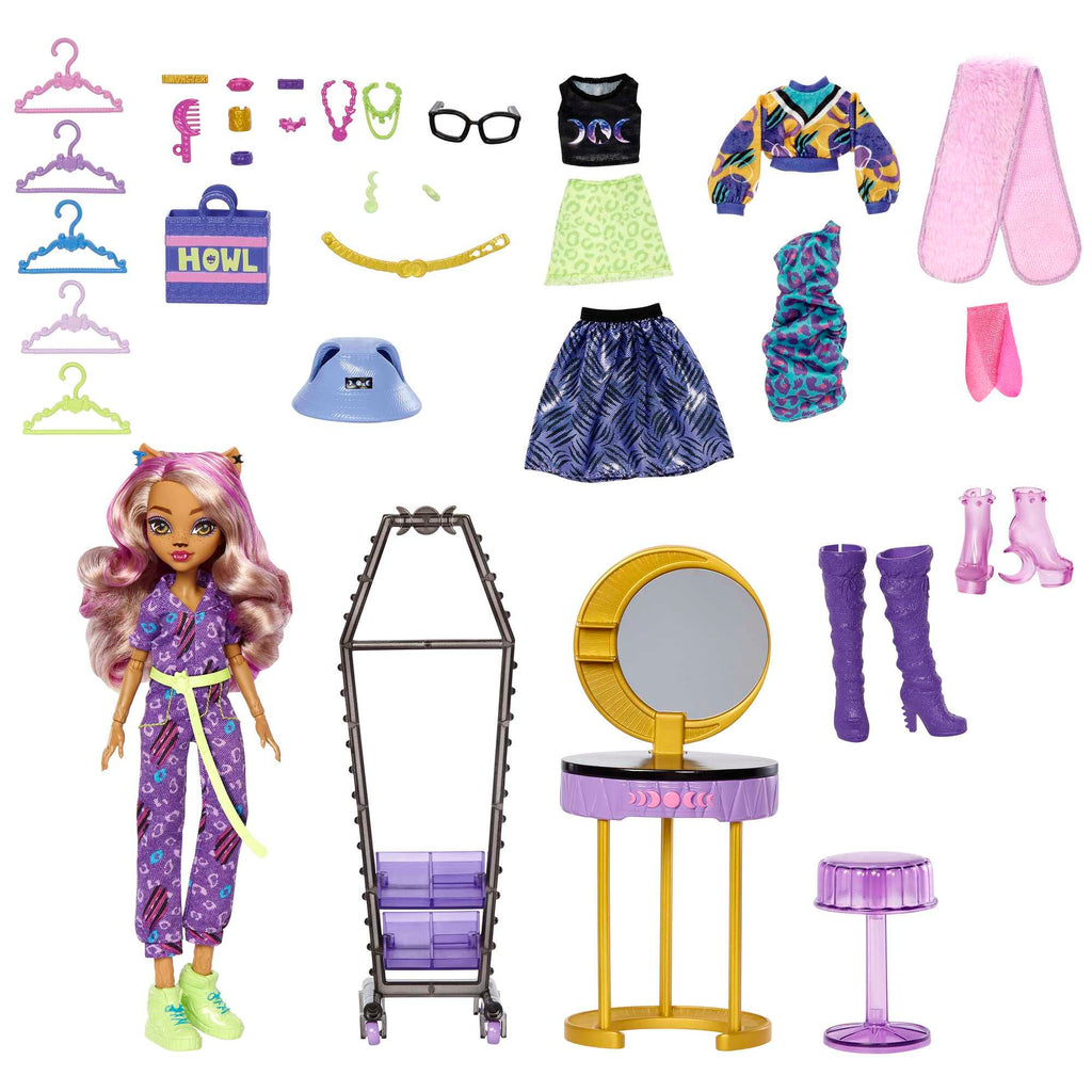 Doll & Playset with Fashion Accessories I4601