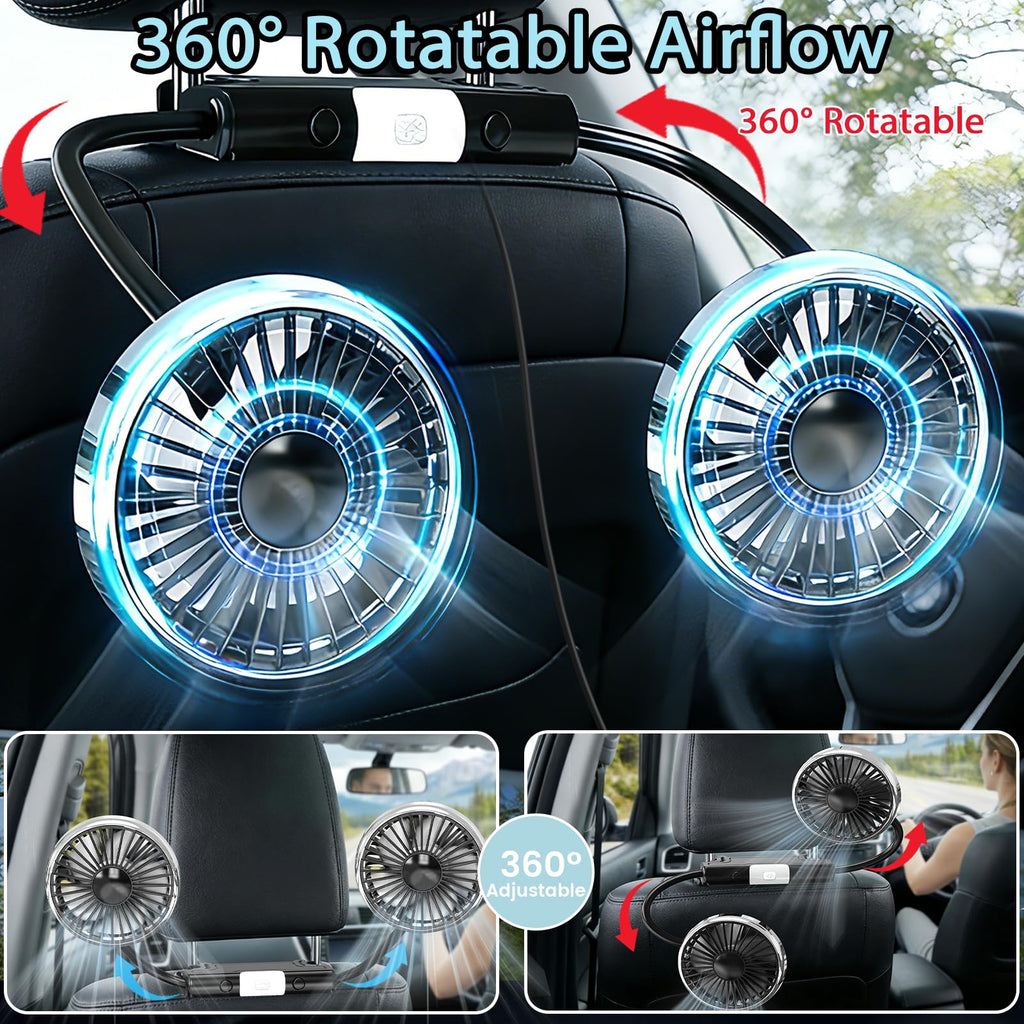 Car Backseat Fans Q650439
