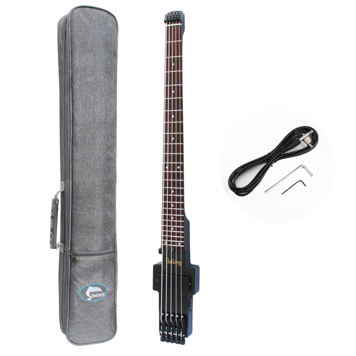 5 Strings Electric Headless Bass Guitar U202754