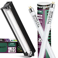 24W T5 HO UVB Reptile Light Fixture with Fluorescent Bulbs P40994