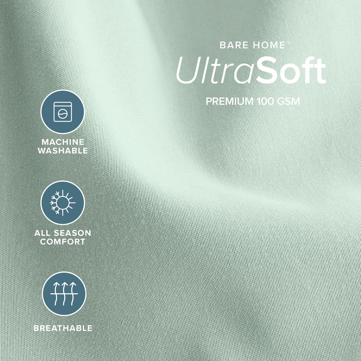 3-Pack Ultra-Soft Microfiber Fitted Crib Sheet V224237