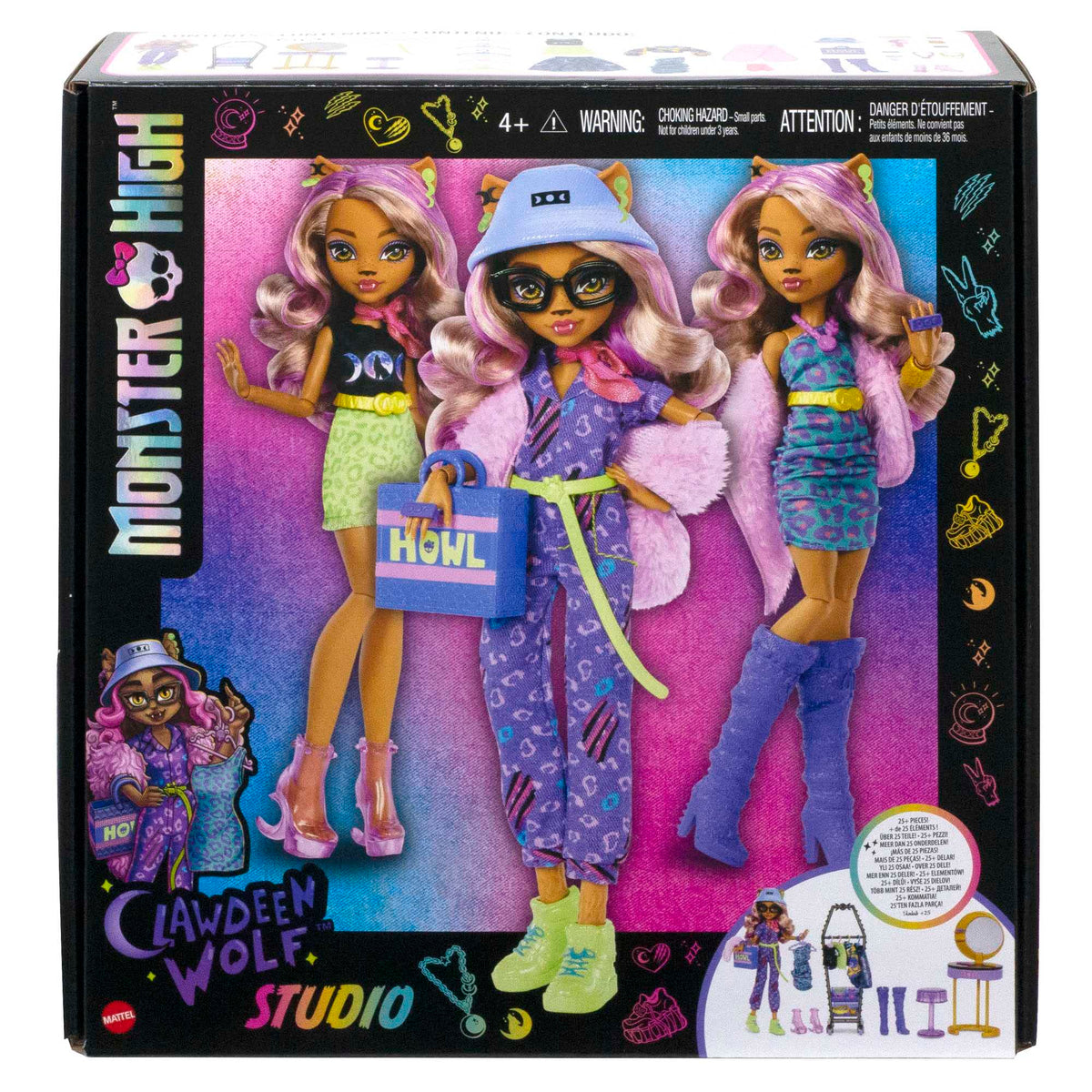 Doll & Playset with Fashion Accessories I4601
