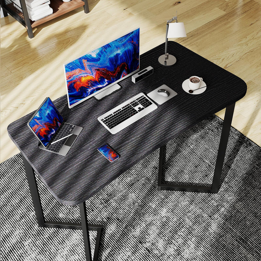 40 Inch Black Computer Desk D16724